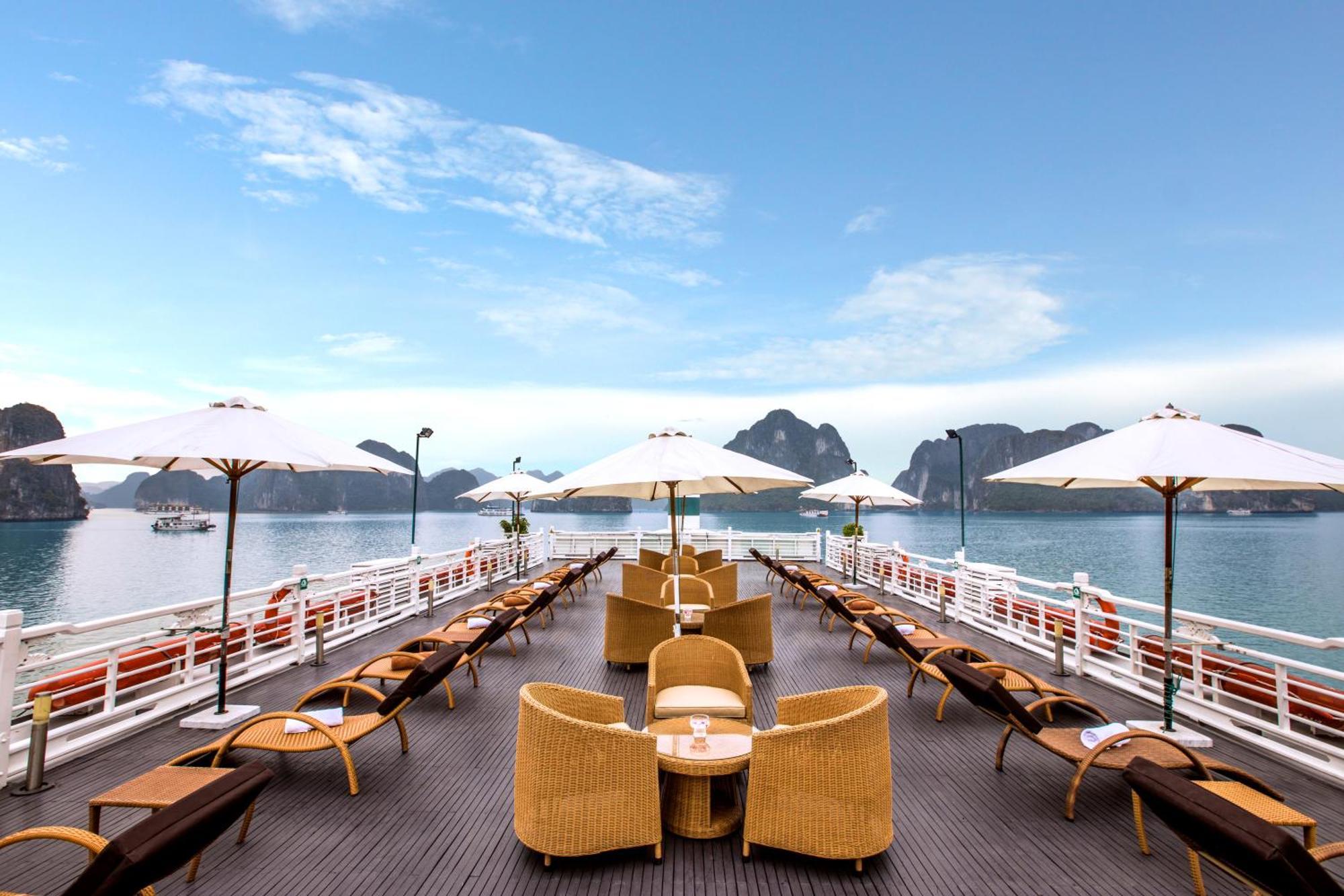 The Au Co Cruise - Managed By Bhaya Cruise Ha Long Exterior foto