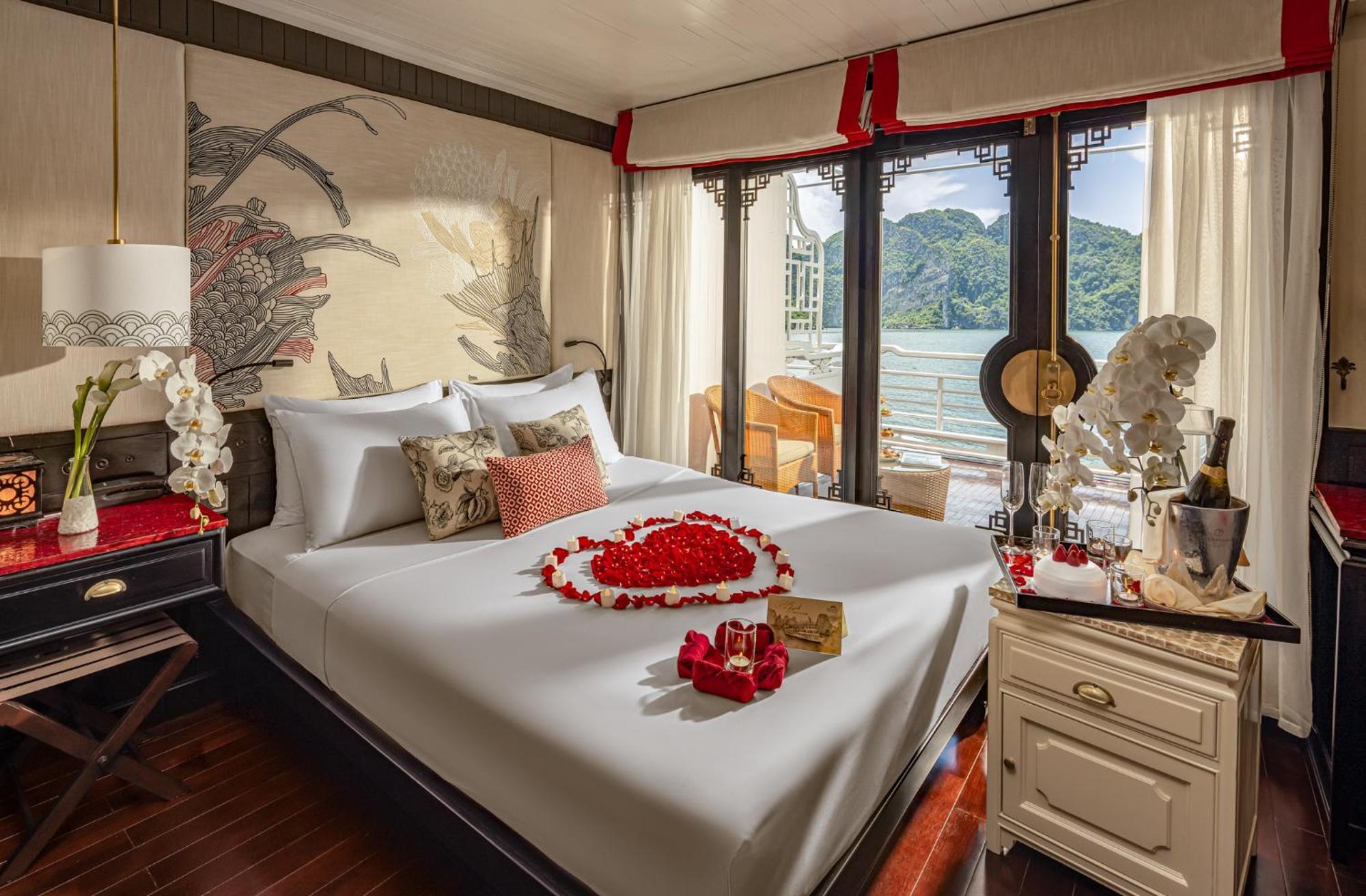 The Au Co Cruise - Managed By Bhaya Cruise Ha Long Exterior foto